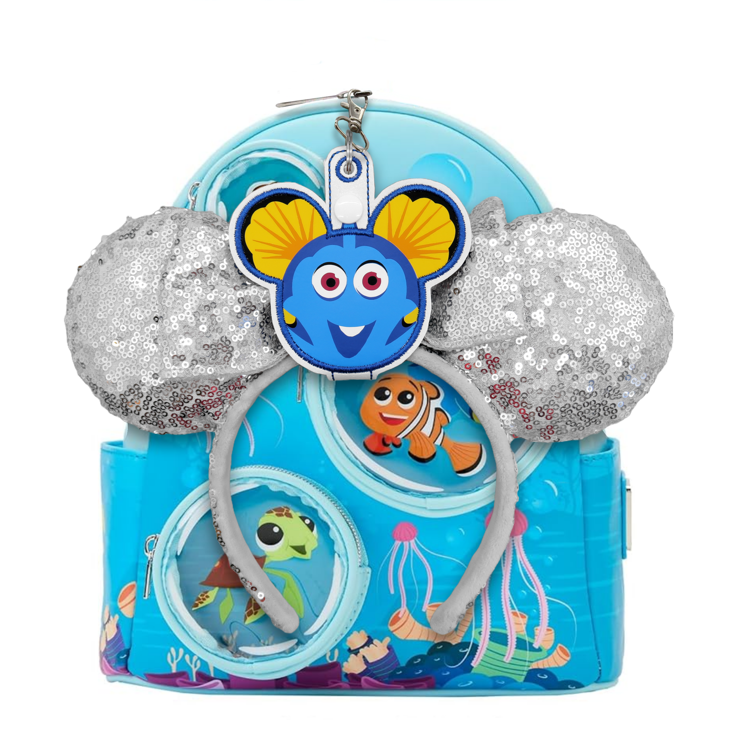 Dory - Inspired Minnie Ear & Sunglasses Holder
