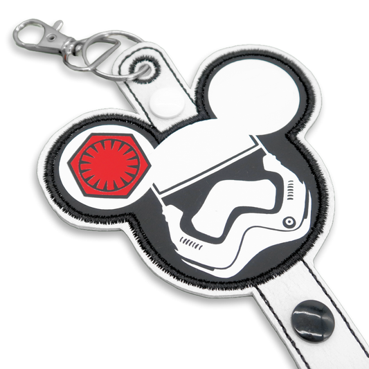 First Order Stormtrooper Inspired Minnie Ear & Sunglasses Holder