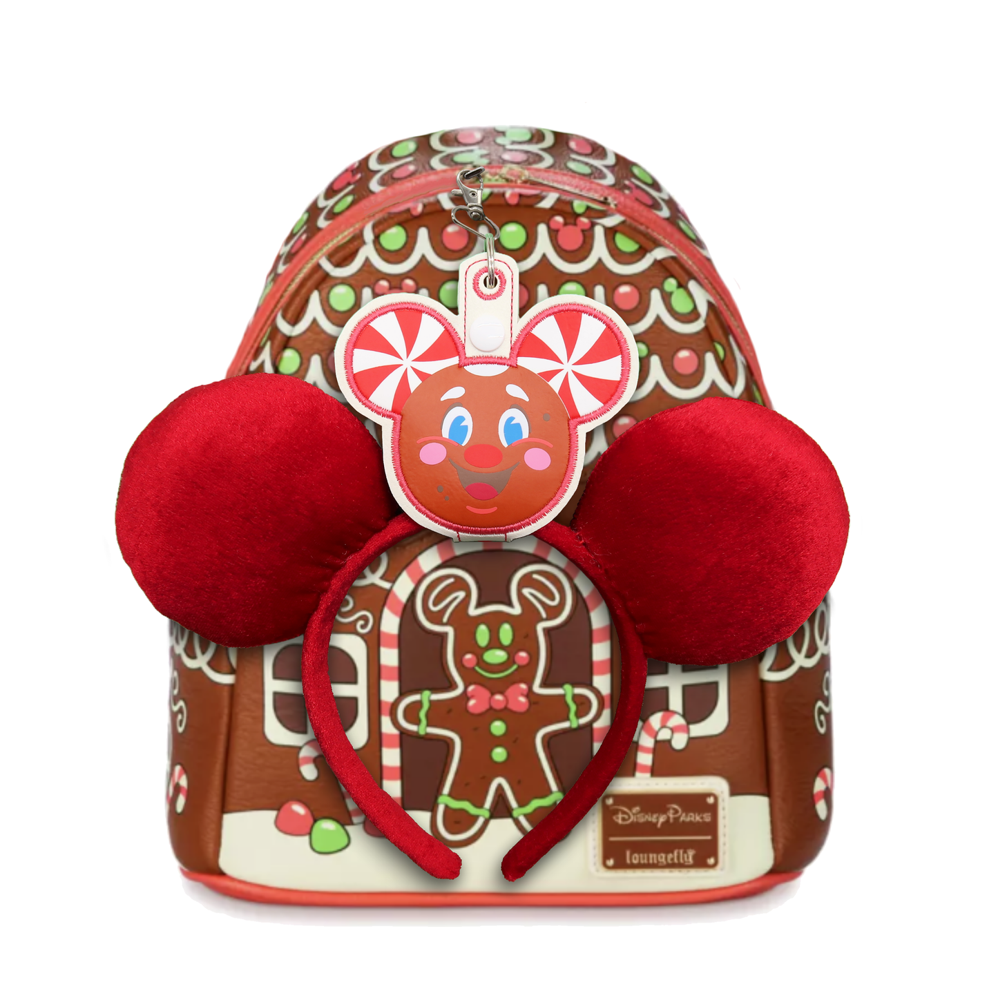 Mickey Jollywood Gingerbread - Inspired Minnie Ear & Sunglasses Holder