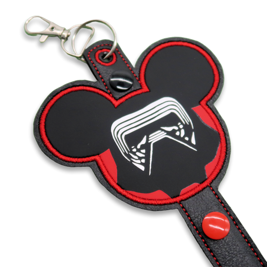 Kylo Ren Inspired Minnie Ear & Sunglasses Holder