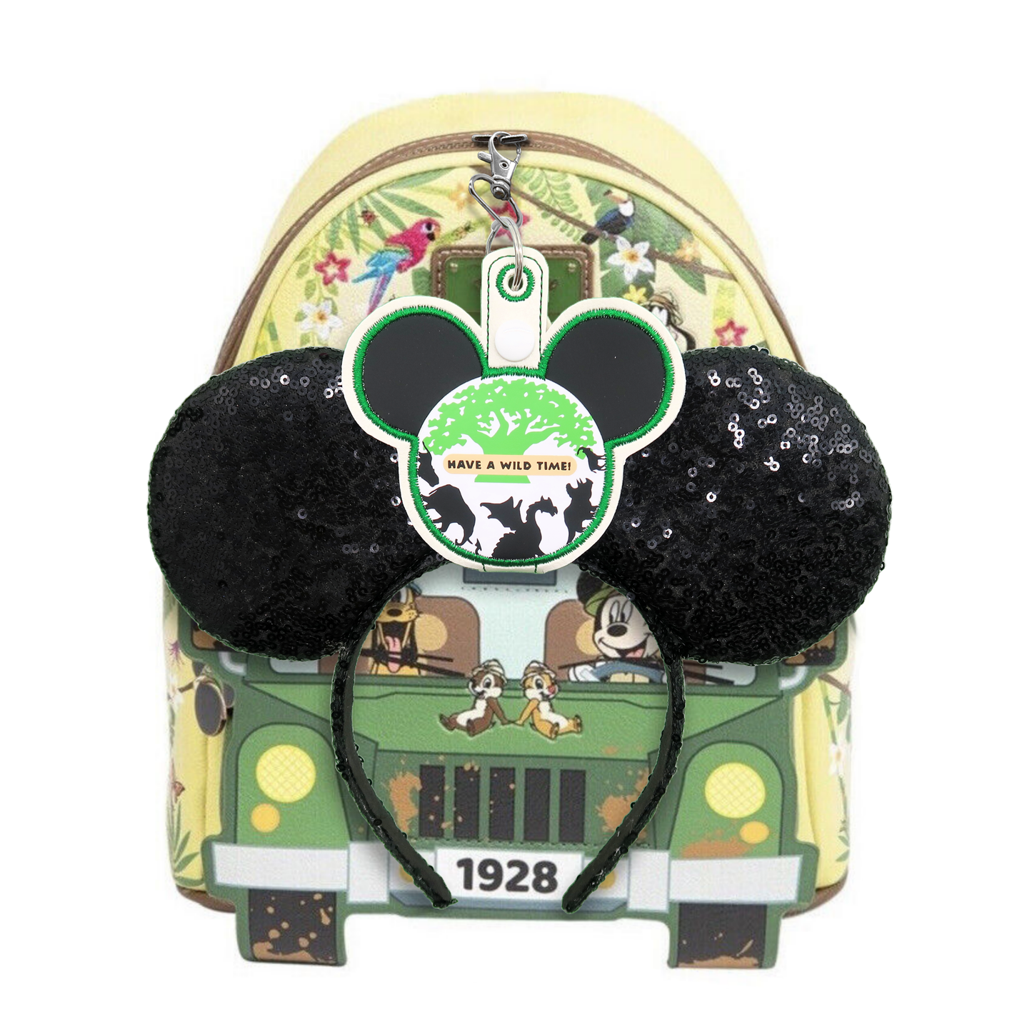 Animal Kingdom Park - Inspired Minnie Ear & Sunglasses Holder