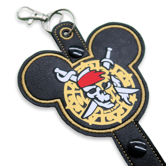 Pirates of the Caribbean Flag - Inspired Ear & Sunglasses Holder