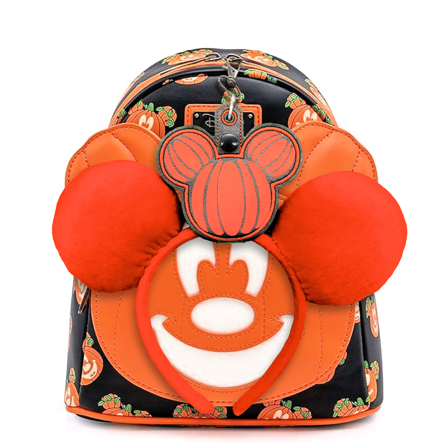 Mickey Pumpkin - Inspired Minnie Ear & Sunglasses Holder