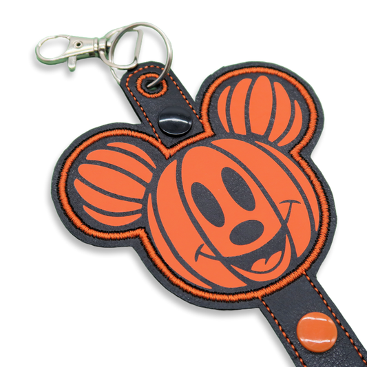 Mickey Face Pumpkin - Inspired Minnie Ear & Sunglasses Holder