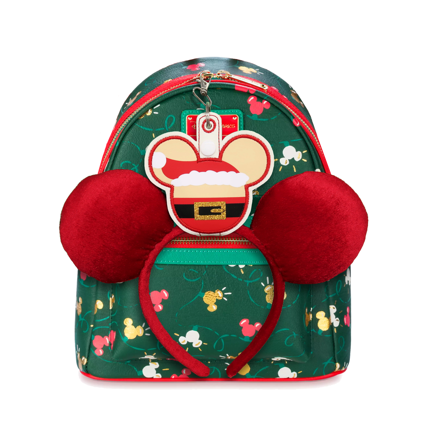 Mickey Santa Claus - Inspired Minnie Ear & Sunglasses Holder