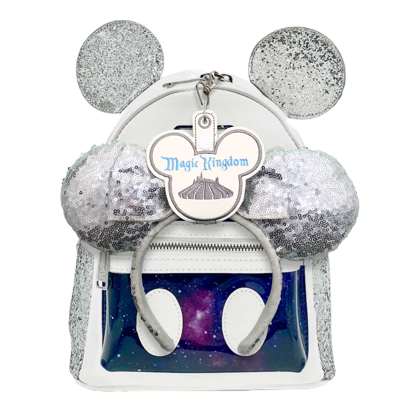 Magic Kingdom Space Mountain - Inspired Ear & Sunglasses Holder