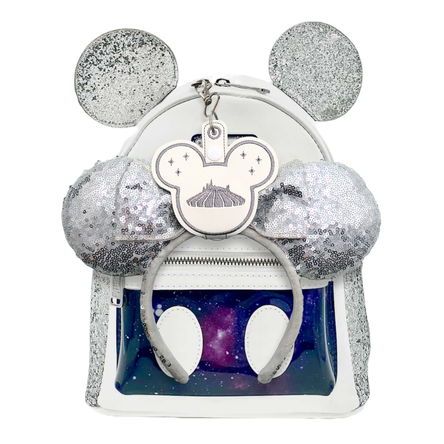 Space Mountain - Inspired Minnie Ear & Sunglasses Holder