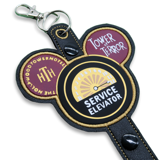 TOT Hollywood Tower Hotel Service Elevator - Inspired Ear & Sunglasses Holder