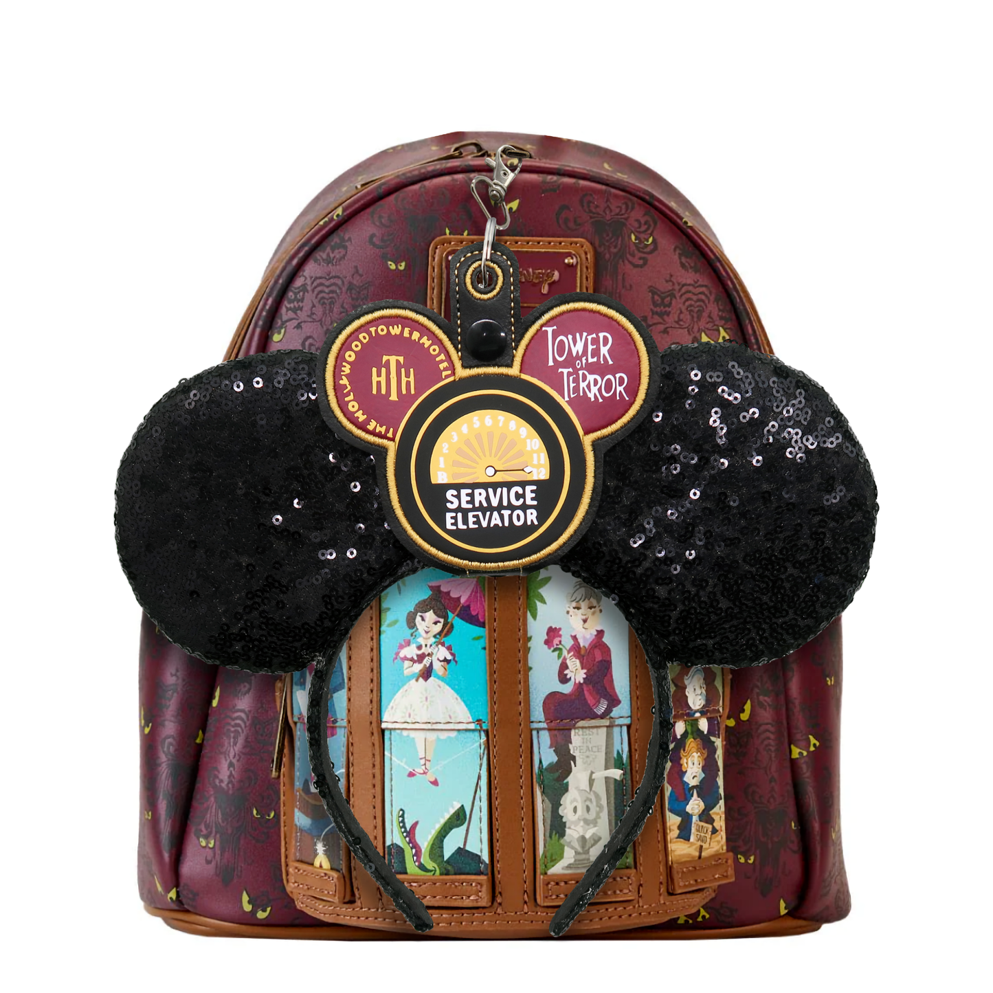 TOT Hollywood Tower Hotel Service Elevator - Inspired Ear & Sunglasses Holder