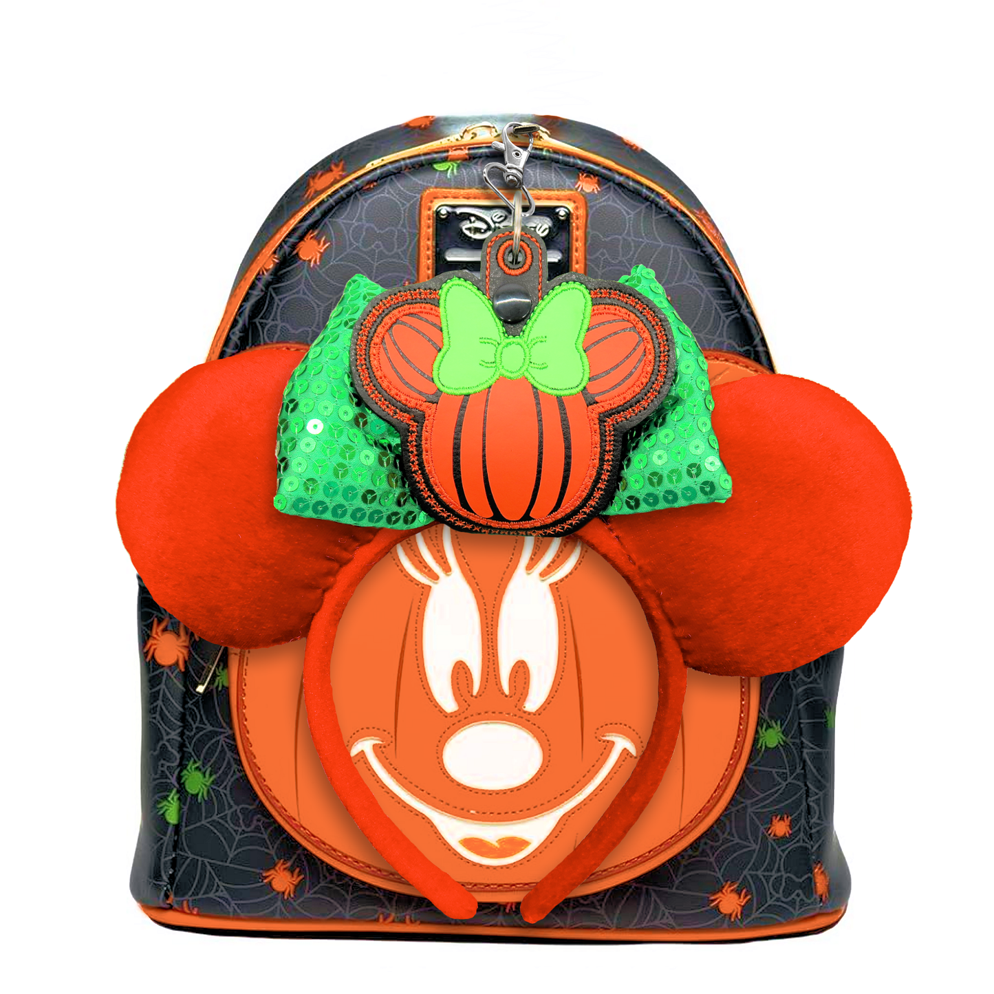 Minnie Pumpkin - Inspired Minnie Ear & Sunglasses Holder