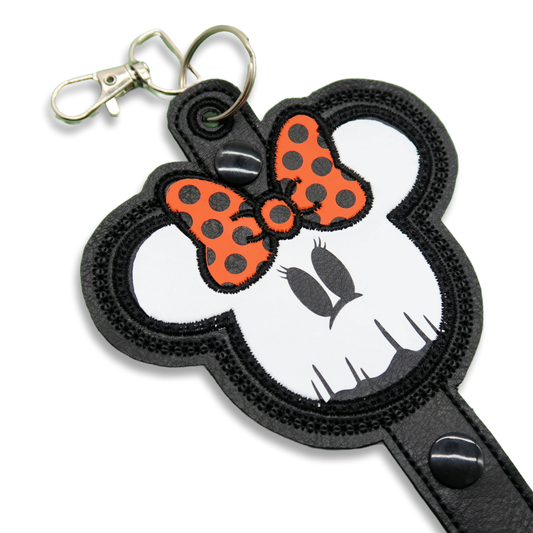 Minnie Glow-in-the-Dark Ghost - Inspired Minnie Ear & Sunglasses Holder