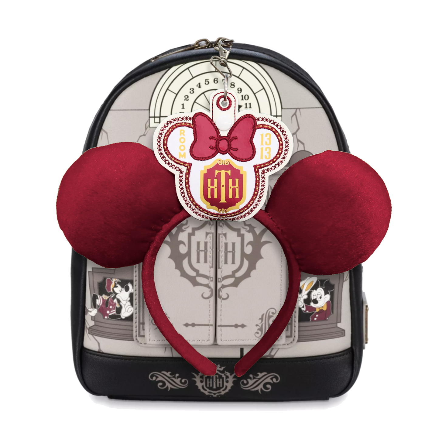 Hollywood Tower Hotel Room 1313 Inspired Minnie Ear & Sunglasses Holder