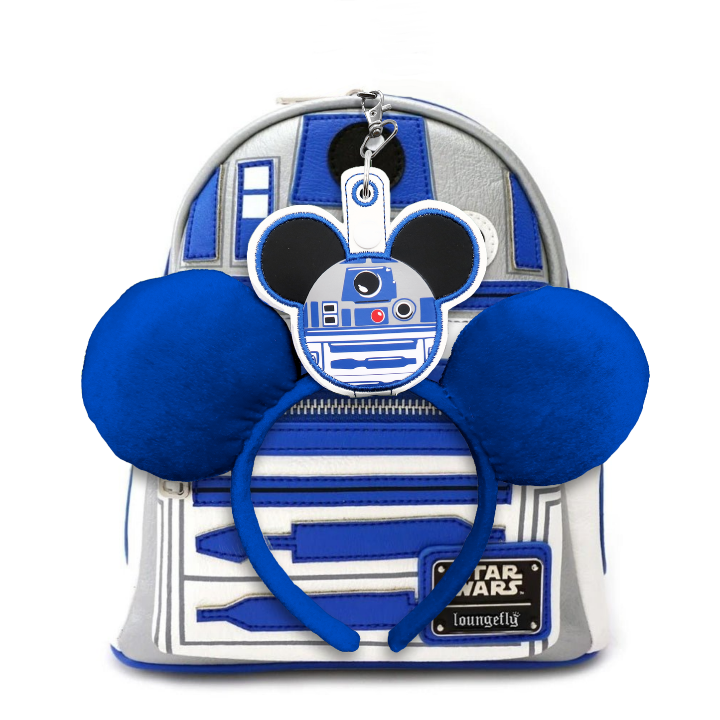 R2-D2 Inspired Minnie Ear & Sunglasses Holder