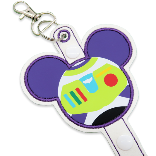 Buzz Lightyear - Inspired Minnie Ear & Sunglasses Holder
