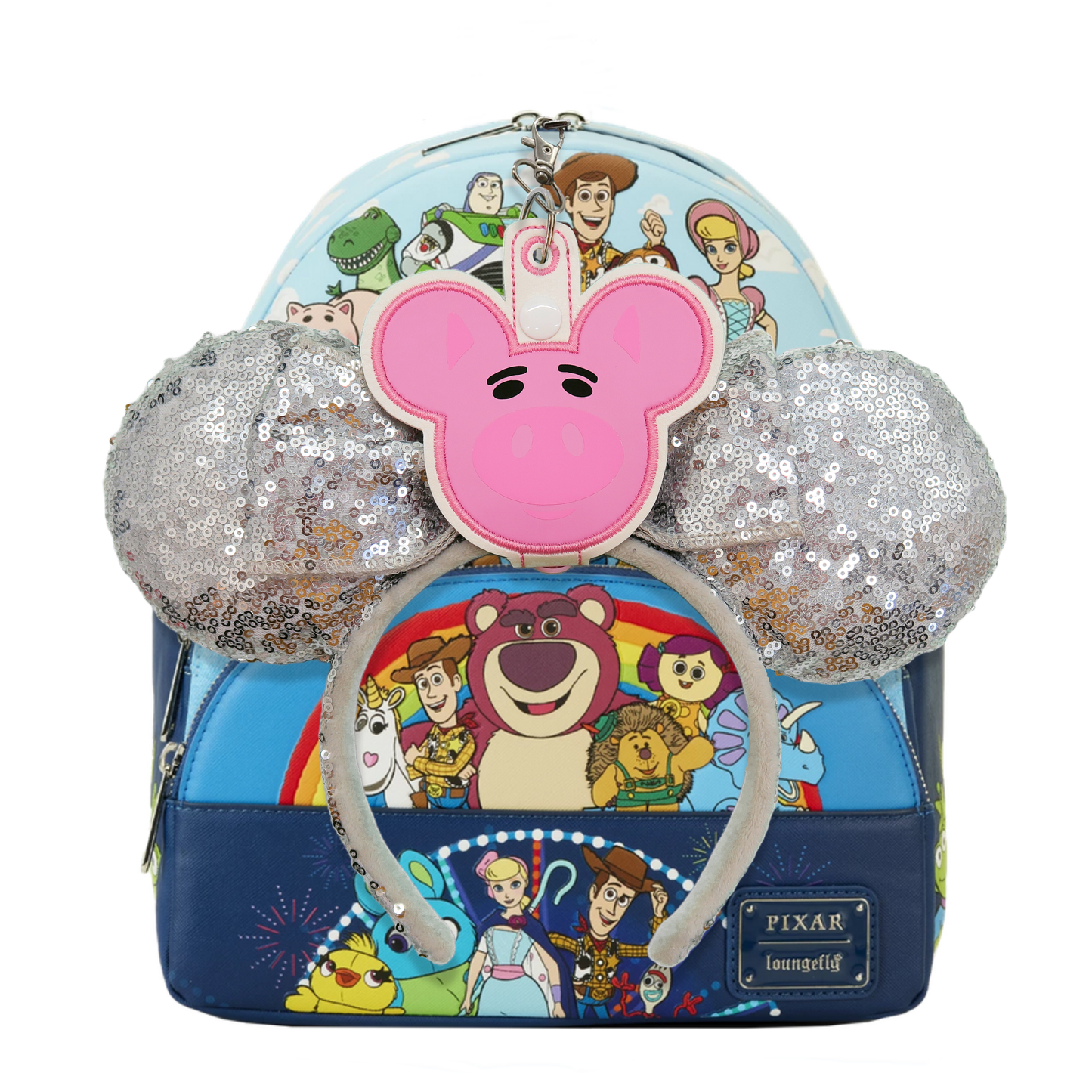 Hamm Piggy Bank - Inspired Minnie Ear & Sunglasses Holder