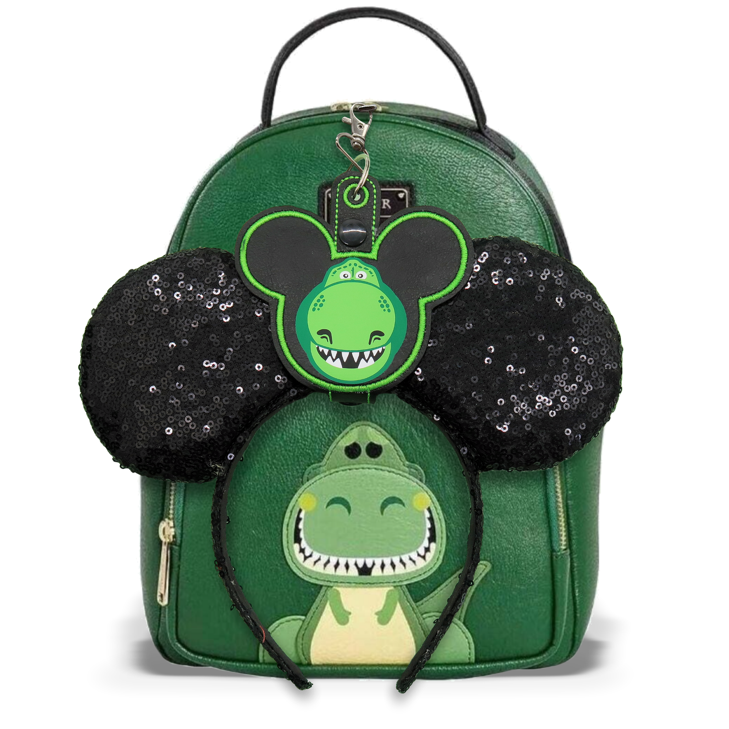 Rex Dinosaur - Inspired Minnie Ear & Sunglasses Holder