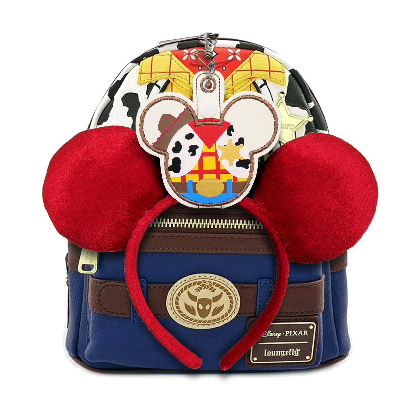 Woody Cowboy - Inspired Minnie Ear & Sunglasses Holder