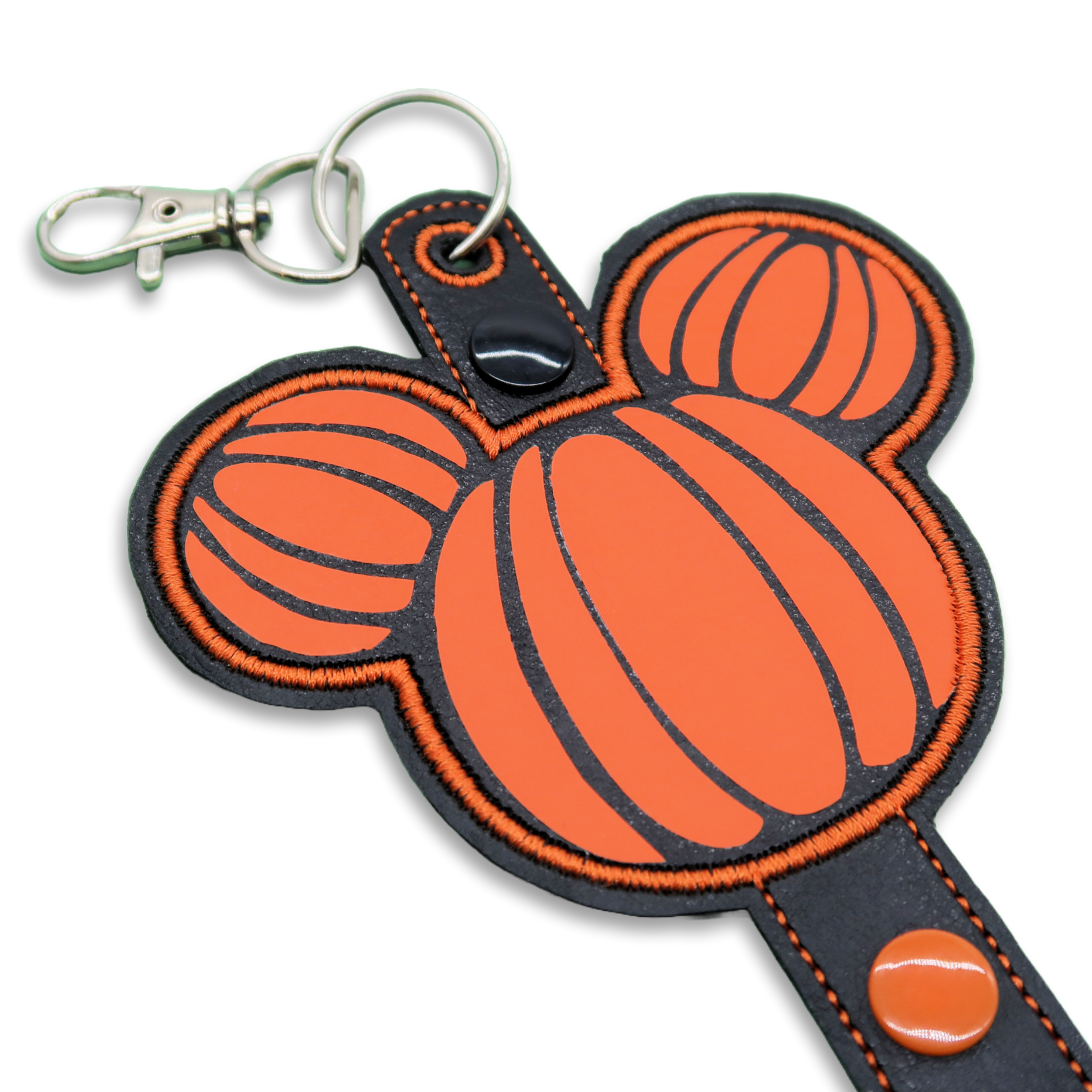 Mickey mouse pumkin ears holder strap