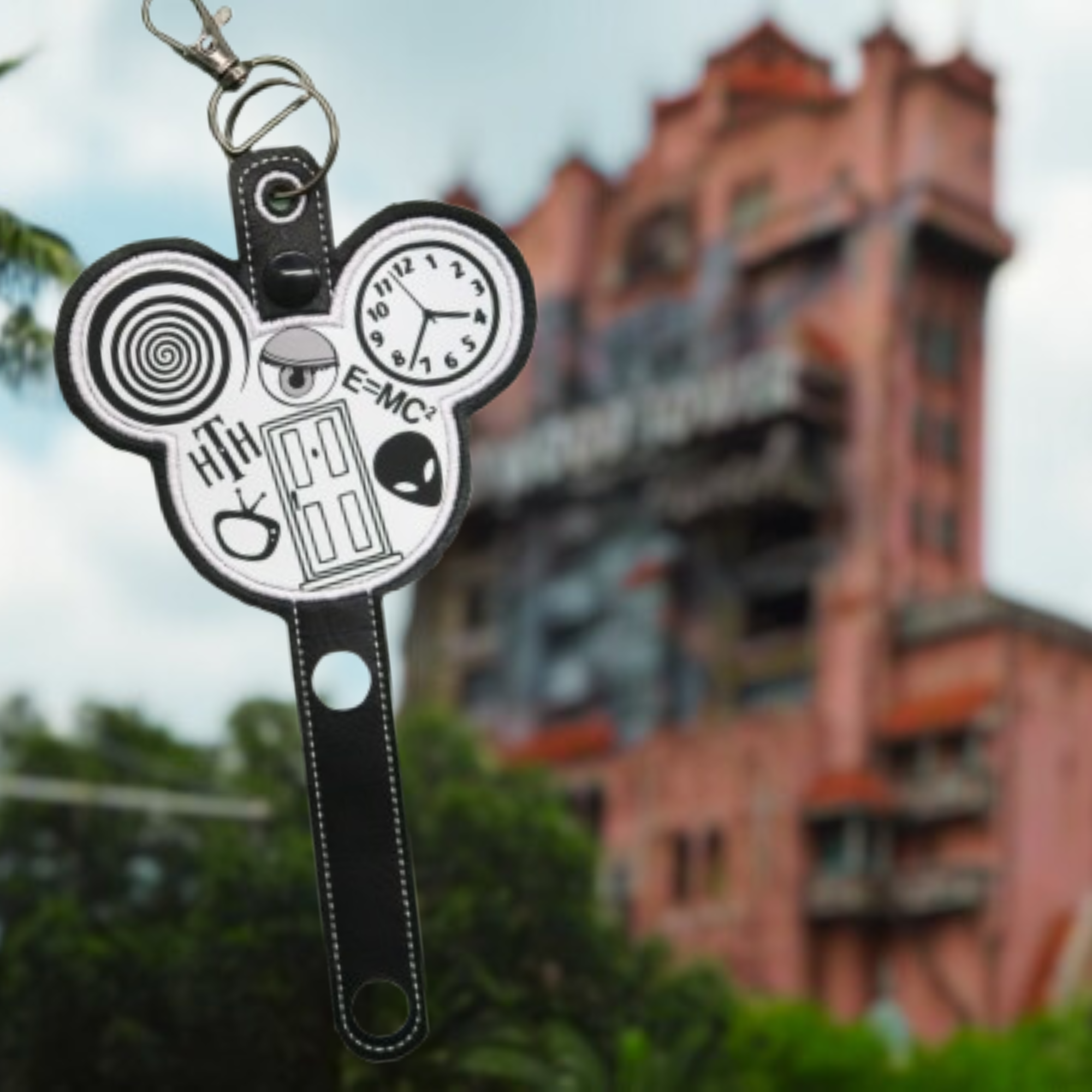 TOT Twilight Zone Glow-in-the-Dark - Inspired Ear & Sunglasses Holder