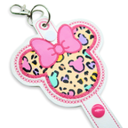 Minnie Pink Leopard Print Minnie Ear & Sunglasses Holder