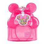 Minnie Pink Leopard Print Minnie Ear & Sunglasses Holder