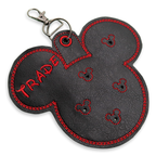 "Trade" Black Pin Holder & Bag Clip