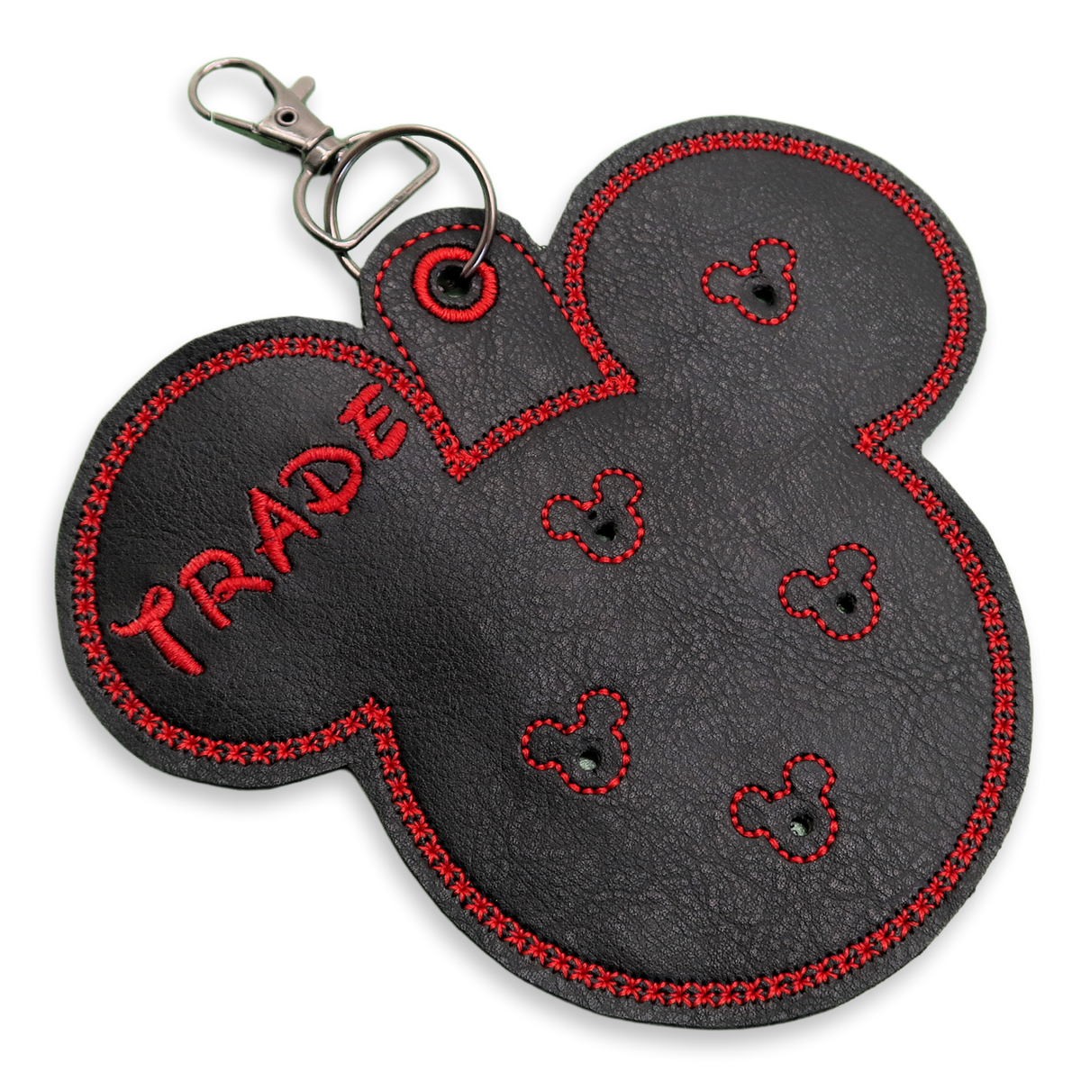 "Trade" Black Pin Holder & Bag Clip