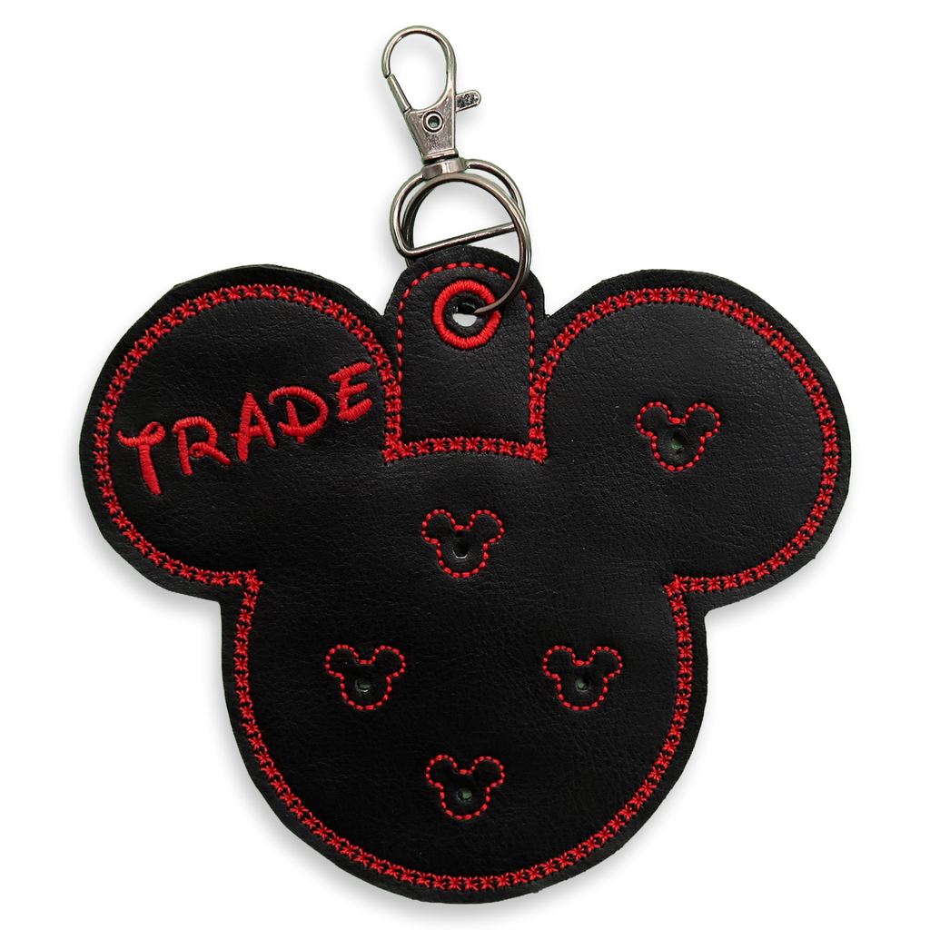 "Trade" Black Pin Holder & Bag Clip