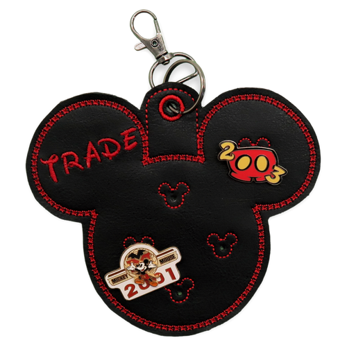 "Trade" Black Pin Holder & Bag Clip