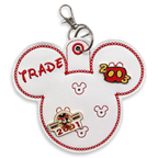 "Trade" White Pin Holder & Bag Clip