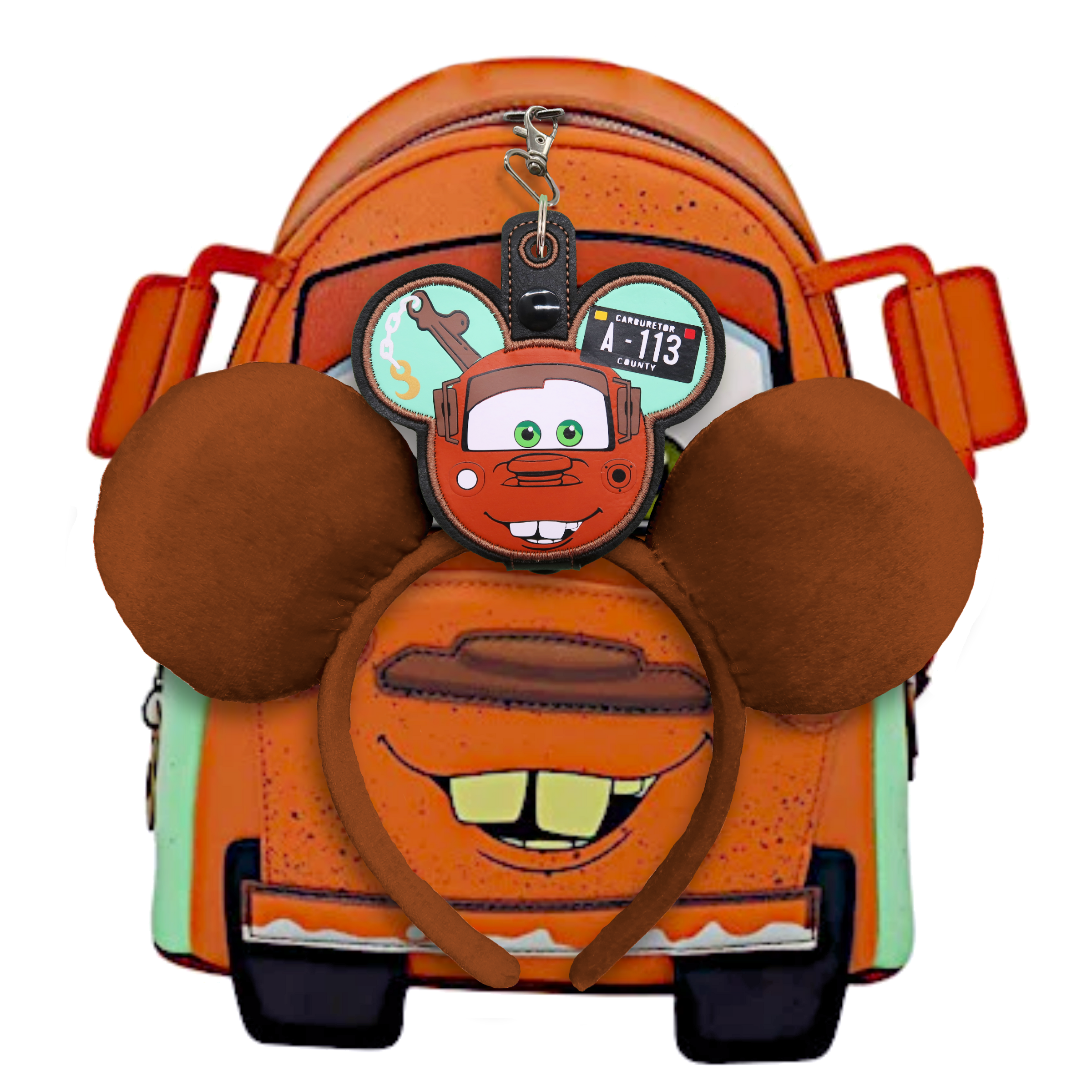 Mater Tow Truck - Inspired Minnie Ear & Sunglasses Holder