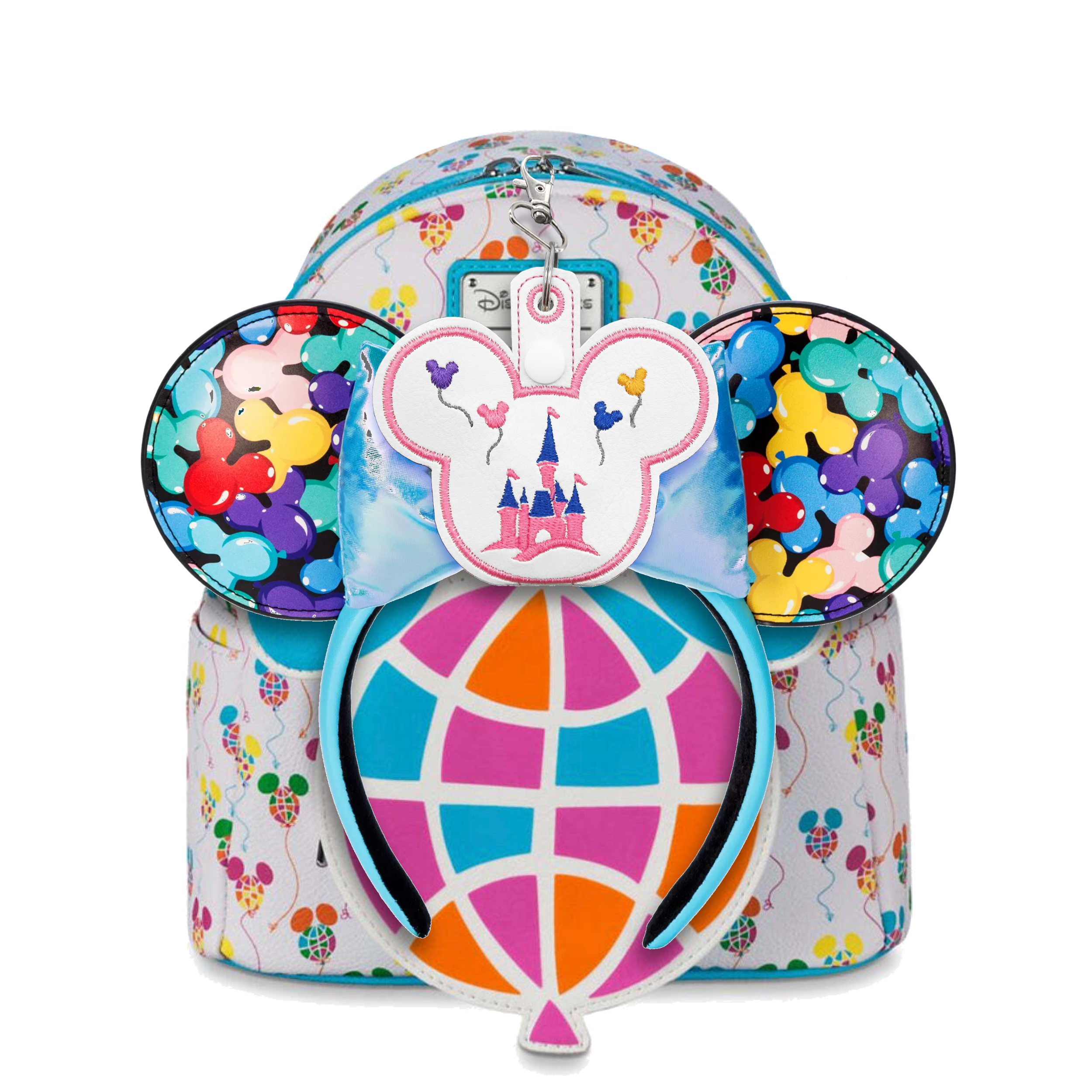 Castle & Balloons Minnie Ear & Sunglasses Holder