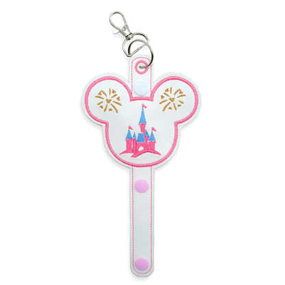 Cinderella Castle & Fireworks Minnie Ear & Sunglasses Holder