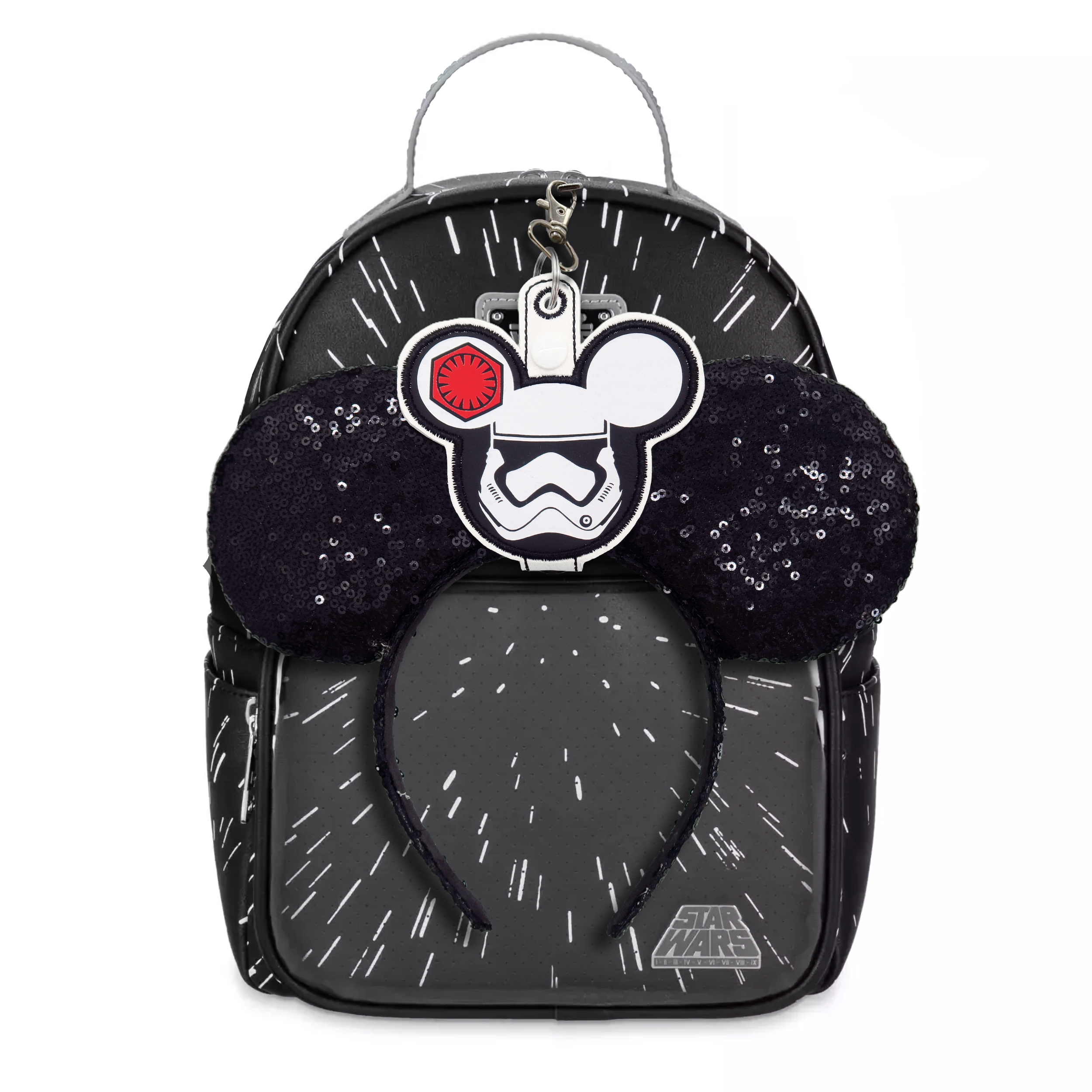 First Order Stormtrooper Inspired Minnie Ear & Sunglasses Holder