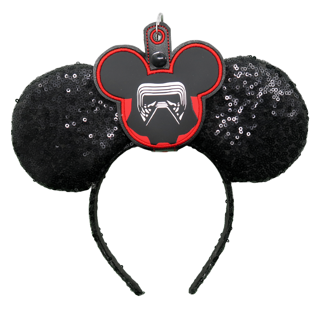 Kylo Ren Inspired Minnie Ear & Sunglasses Holder