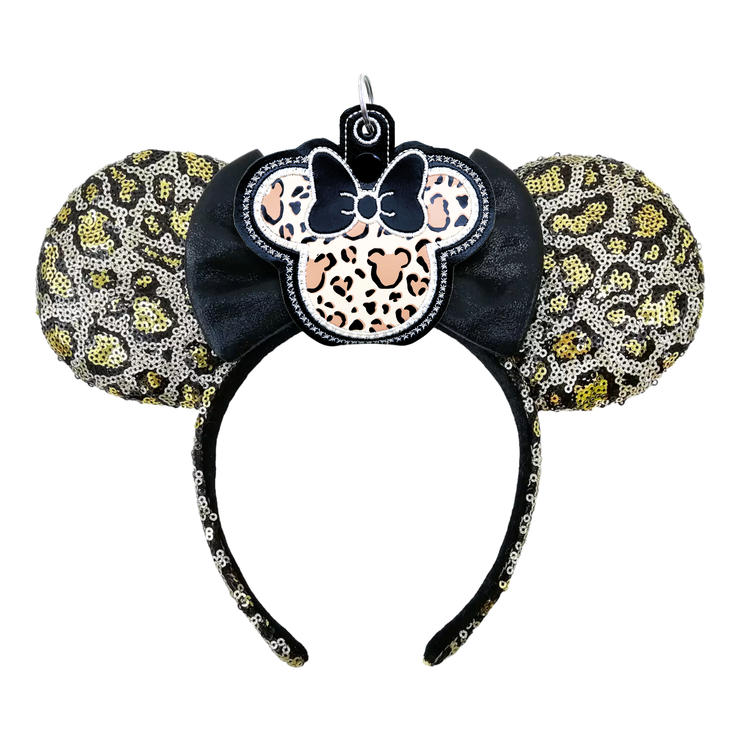 Minnie Leopard Print Minnie Ear & Sunglasses Holder