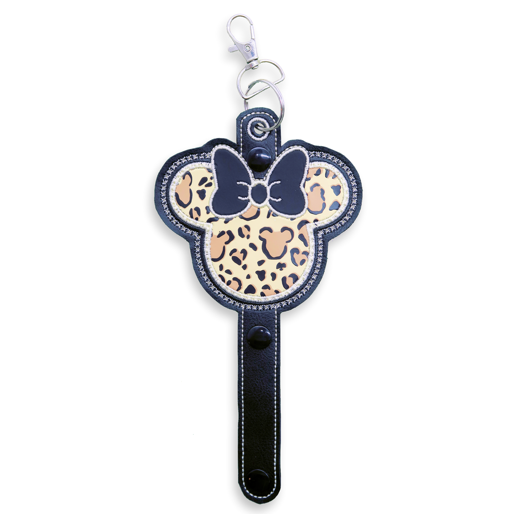Minnie Leopard Print Minnie Ear & Sunglasses Holder