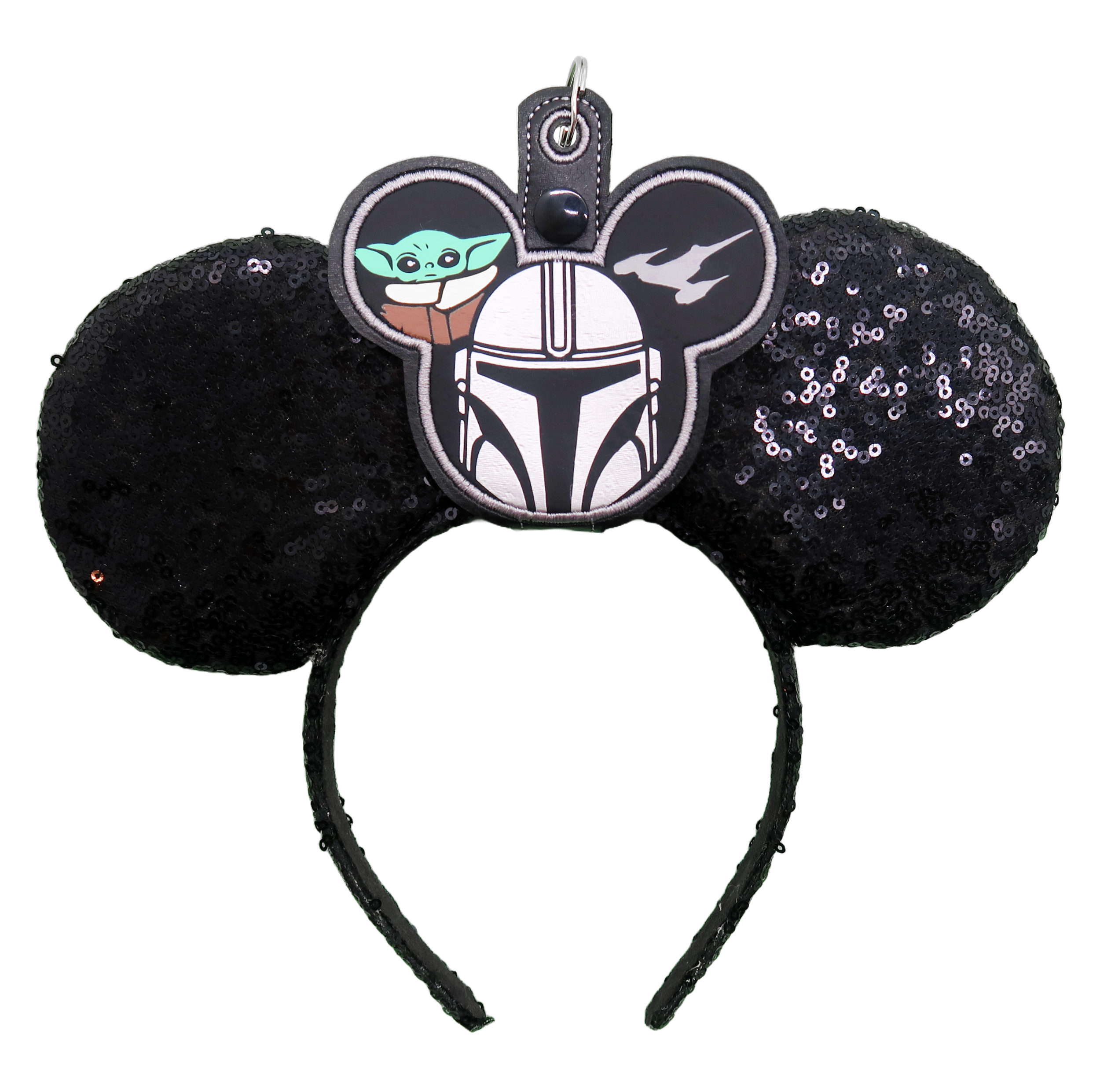 The Mandalorian & Grogu Inspired Minnie Ear & Sunglasses Holder