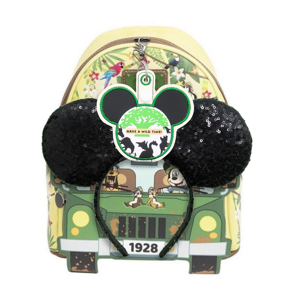 Animal Kingdom Park - Inspired Minnie Ear & Sunglasses Holder