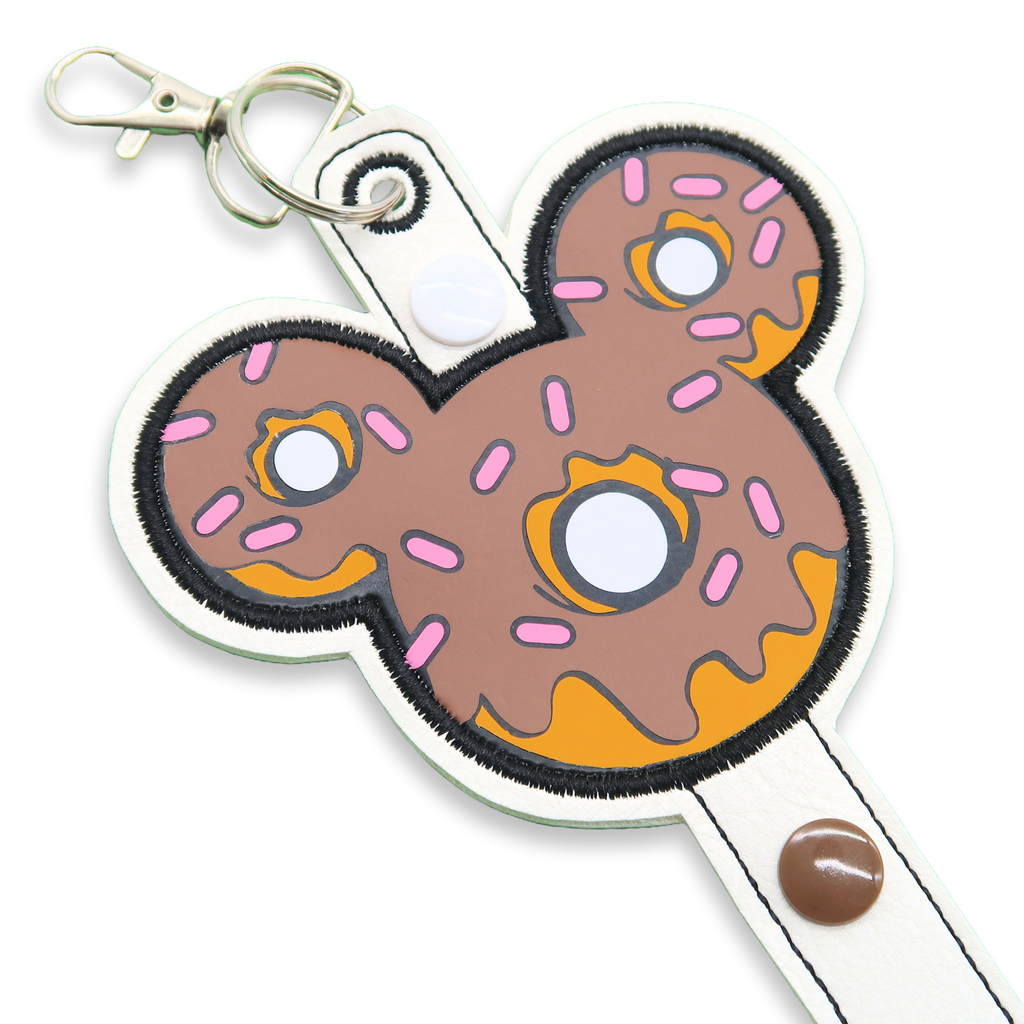 Chocolate Donut with Sprinkles Ear & Sunglasses Holder