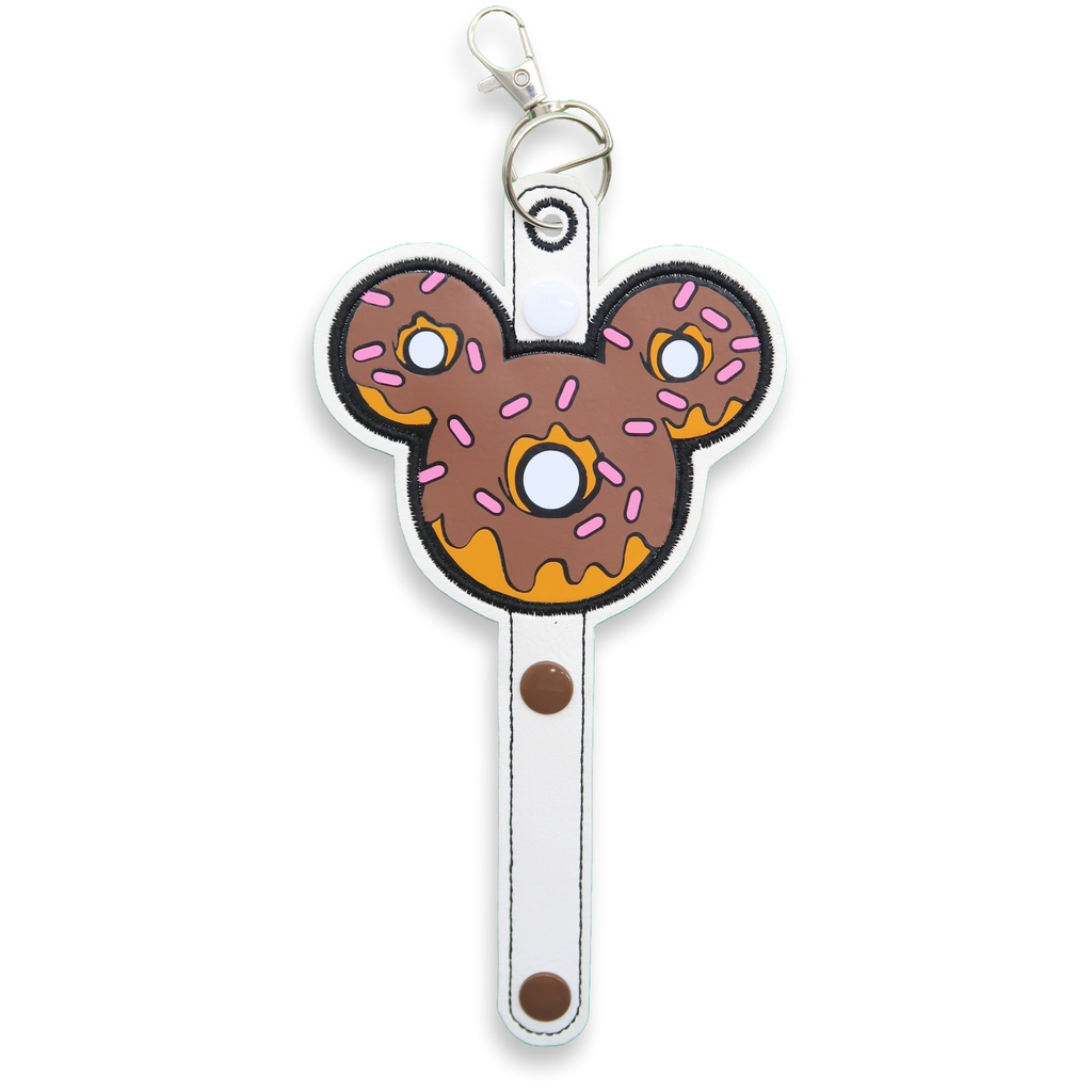 Chocolate Donut with Sprinkles Ear & Sunglasses Holder
