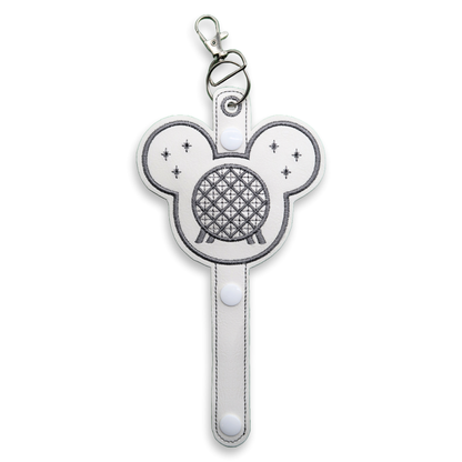 Spaceship Earth Fireworks Epcot-Inspired Ear & Sunglasses Holder