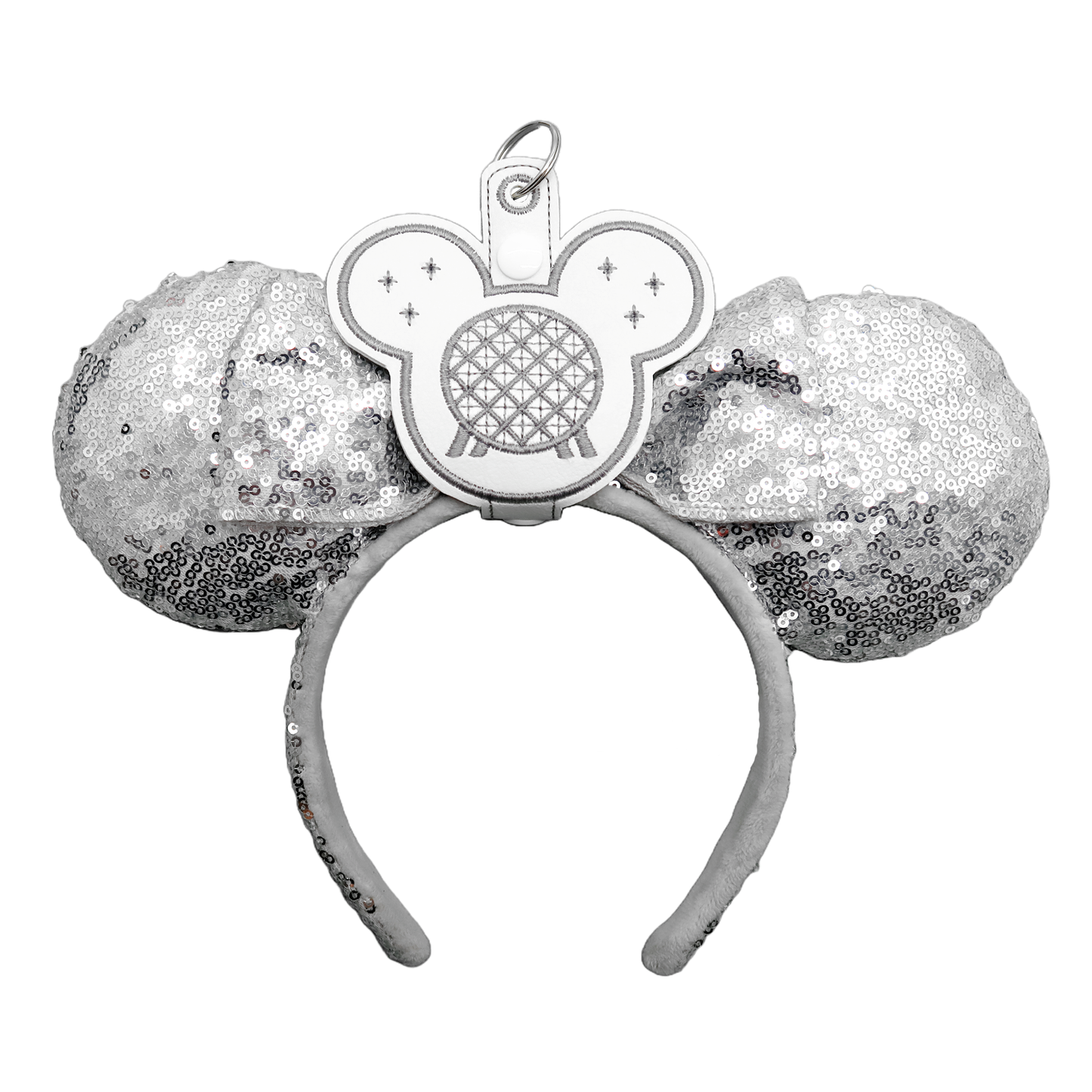 Spaceship Earth Fireworks Epcot-Inspired Ear & Sunglasses Holder