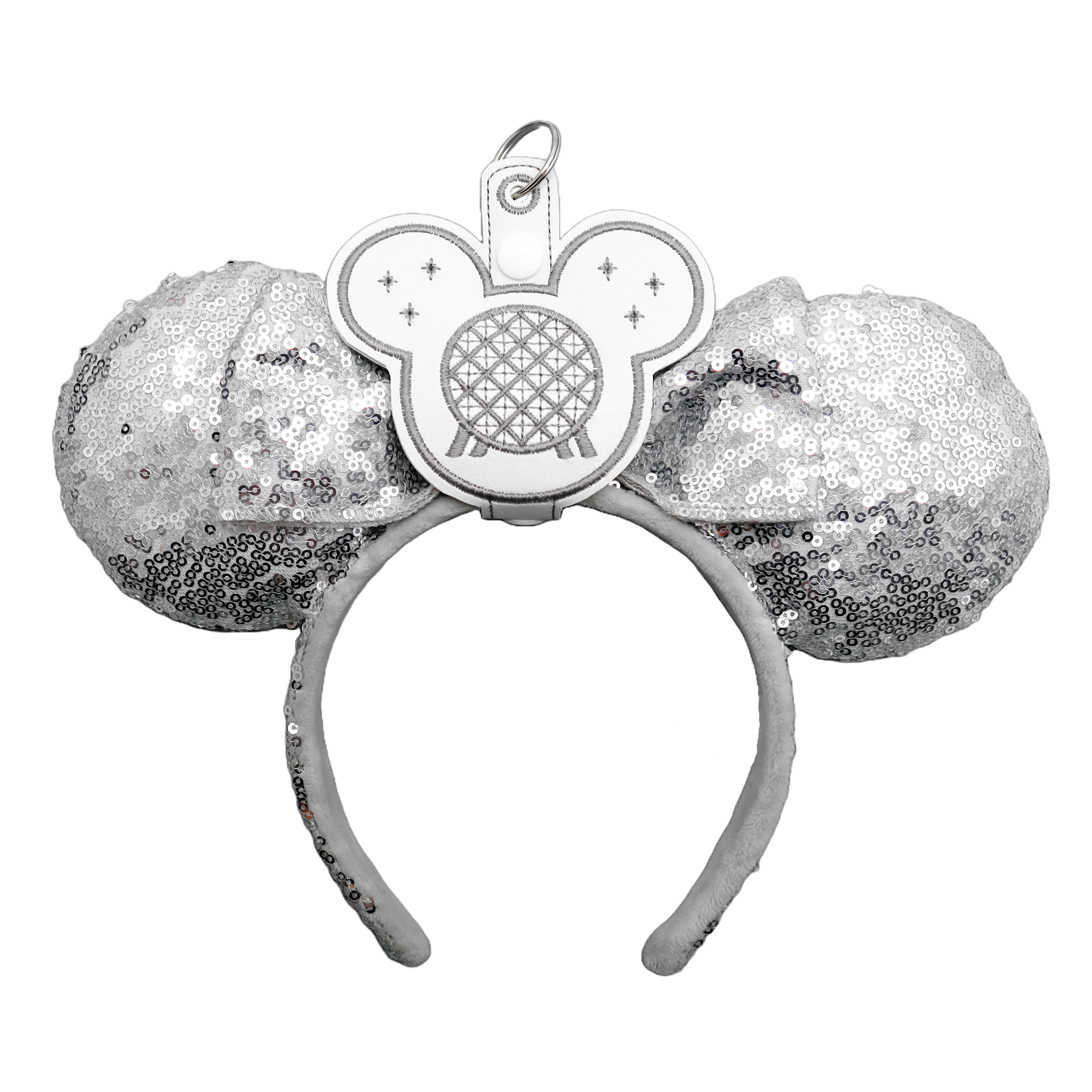 Spaceship Earth Fireworks Epcot-Inspired Ear & Sunglasses Holder
