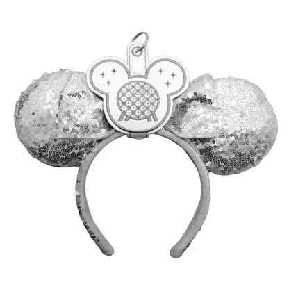 Spaceship Earth Fireworks Epcot-Inspired Ear & Sunglasses Holder