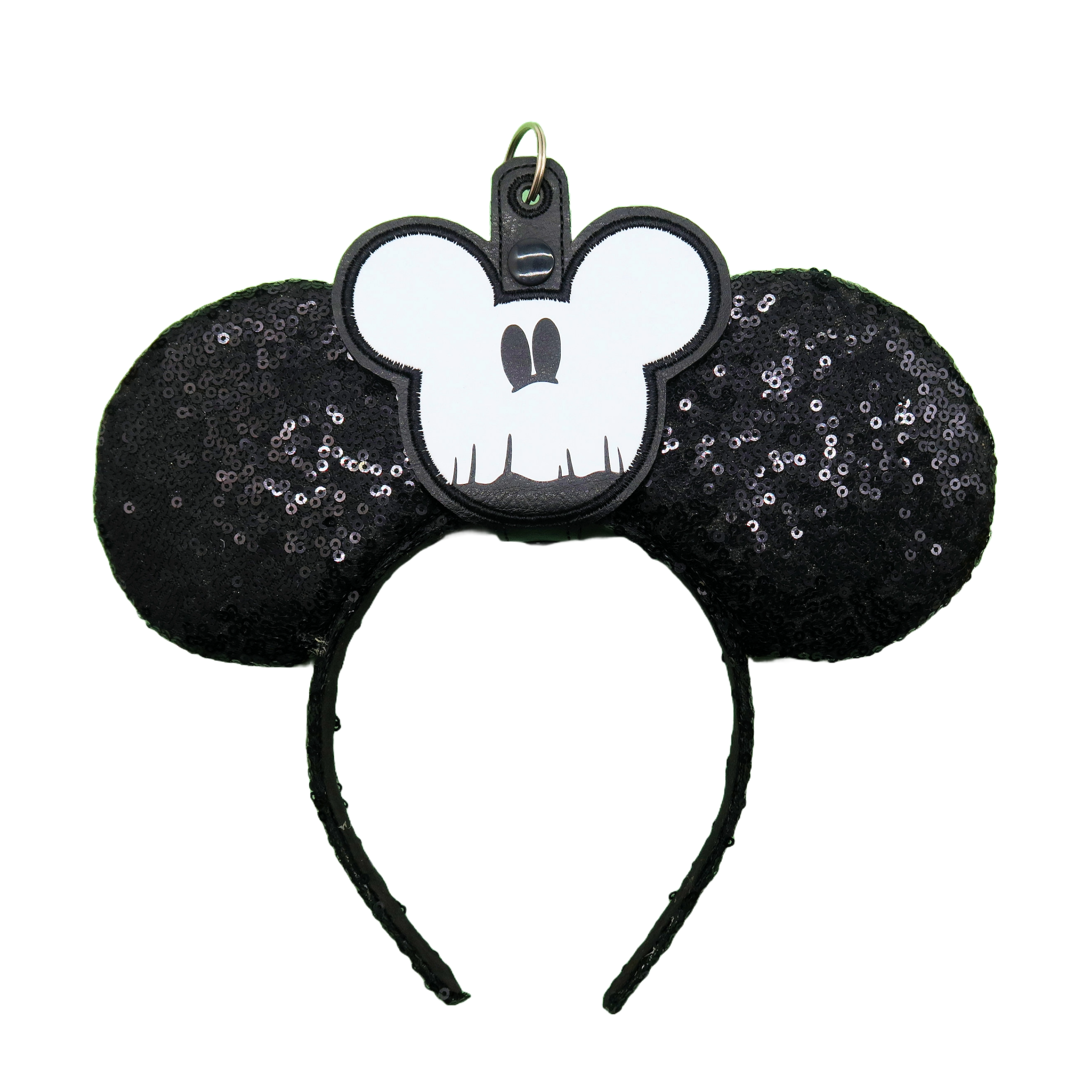 Mickey Glow-in-the-Dark Ghost - Inspired Minnie Ear & Sunglasses Holder