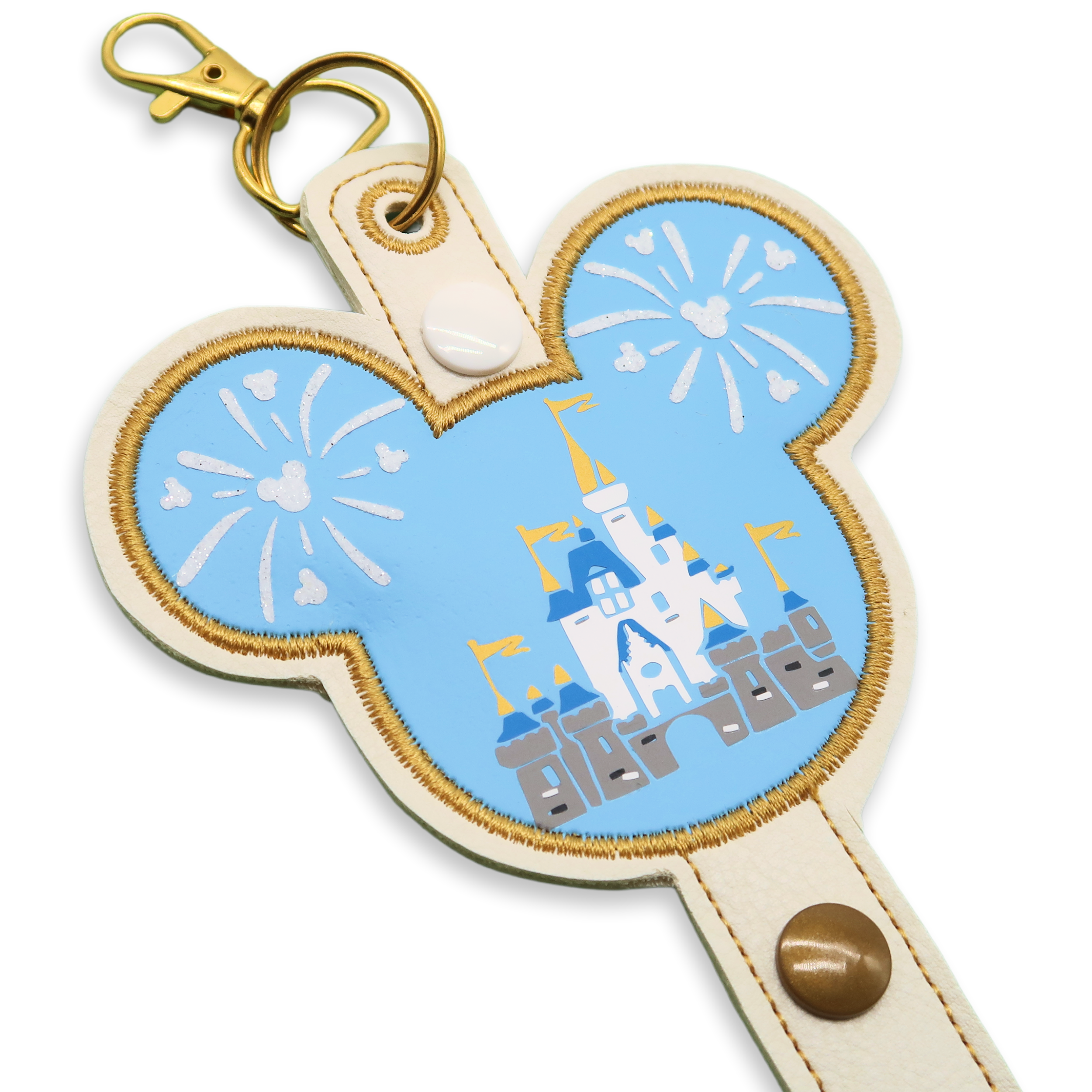 Cinderella Castle & Glitter Fireworks Ear & Sunglasses Holder