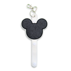 Mickey Black Glitter White Strap - Inspired Minnie Ear & Sunglasses Holder