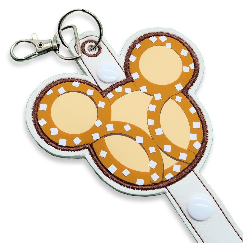 Mickey Salty Pretzel Inspired Minnie Ear & Sunglasses Holder