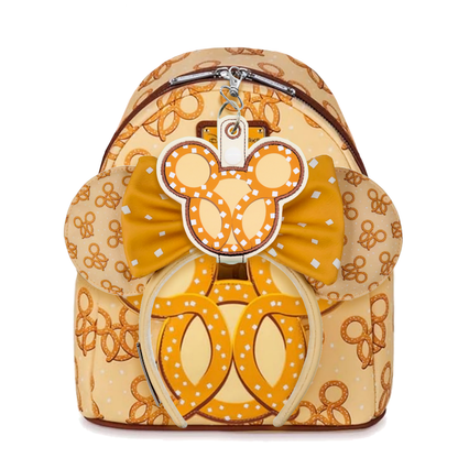 Mickey Salty Pretzel Inspired Minnie Ear & Sunglasses Holder